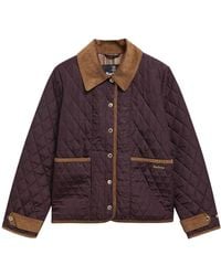 Barbour - Diamond-Quilted Jacket - Lyst