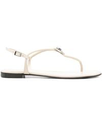 Giuseppe Zanotti - Maeeve Embellished Flat Sandals - Lyst