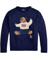 Polo Ralph Lauren - Polo Bear Roll-Neck Sweater - Lyst