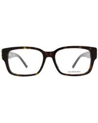 Balenciaga - Eyewear Rectangular Frame Glasses - Lyst