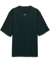 Prada - Cotton T-Shirt - Lyst
