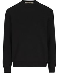 Golden Goose - Logo Detailed Crewneck Jumper - Lyst
