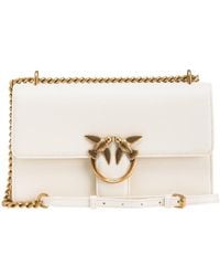 Pinko - One Simply Classic Love Shoulder Bag - Lyst