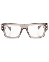 Balmain - Eyewear Square Frame Glasses - Lyst