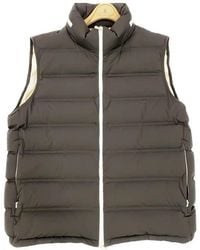 Brunello Cucinelli - Zippered Sleeveless Vest - Lyst