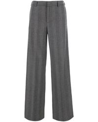 Pt Pantaloni - Casual Trousers With Belt Loops - Lyst