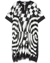 Dries Van Noten - Oversized Graphic Printed Kaftan - Lyst