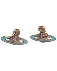 Vivienne Westwood - Logo Design Earrings - Lyst