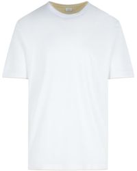 Eleventy - Classic Crew Neck T-Shirt - Lyst