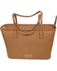 Liu Jo - Logo Lettering Tote Bag - Lyst