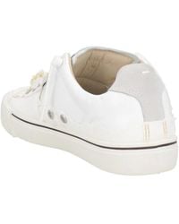 Maison Margiela - Minimalist Low-Top Canvas Leather Shoes - Lyst