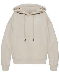 Off-White c/o Virgil Abloh - Oversized Arrow Skate Drawstring Hoodie - Lyst