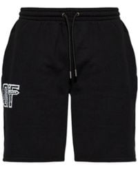 Off-White c/o Virgil Abloh - Motion Arrow Skate Sweat Shorts - Lyst