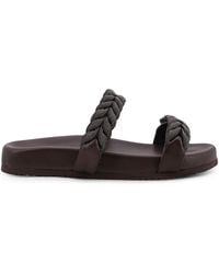 Brunello Cucinelli - Slip On Flat Sandals - Lyst