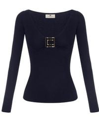 Elisabetta Franchi - Top - Lyst