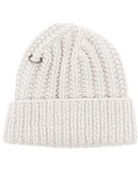 Werkstatt:münchen - Flanged Knitted Hat - Lyst