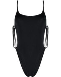 Blumarine - Open Tie-Side Swimsuit - Lyst