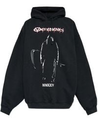 Vetements - Graphic-Print Cotton Hoodie - Lyst