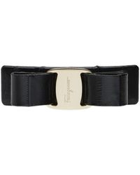 Ferragamo - Ferragamo Logo Engraved Hair Clip - Lyst