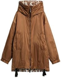 Max Mara - Double-Sided Down Jacket With Logo - Lyst