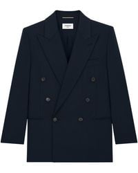 Saint Laurent - Long-Sleeved Suit Jacket - Lyst