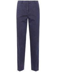 Peserico - Strech Gabardine Trousers - Lyst