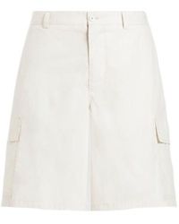 Dolce & Gabbana - Logo Plaque Cargo Shorts - Lyst
