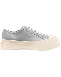 Marni - Logo Patch Platform Pablo Sneakers - Lyst
