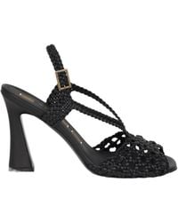 Etro - Braided Ankle-Strap Heeled Sandals - Lyst