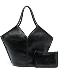 Hereu - Calella Distressed Leather Tote Bag - Lyst