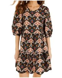 FARM Rio - Round Neck Dress - Lyst