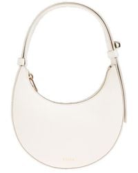 Furla - Delizia Logo Printed Mini Shoulder Bag - Lyst