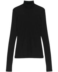 Nanushka - Harri Roll-Neck T-Shirt - Lyst