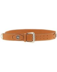 Ermanno Scervino - Coin Detail Leather Belt - Lyst