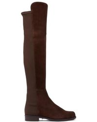 Stuart Weitzman - Round-Head Boots - Lyst