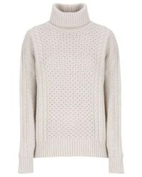 Fabiana Filippi - Turtleneck Knitted Jumper - Lyst