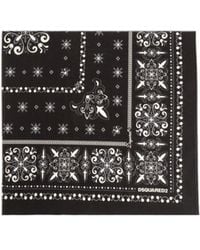 DSquared² - Paisley Printed Scarf - Lyst