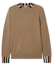 Burberry - Rib Round-Neck Sweater - Lyst