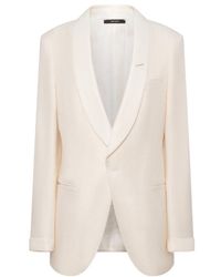 Tom Ford - Long-Sleeved Single-Breasted Jacket - Lyst