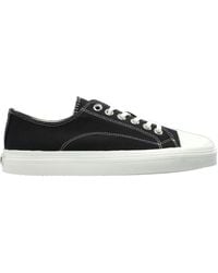 Moschino - Square-Toe Low-Top Sneakers - Lyst