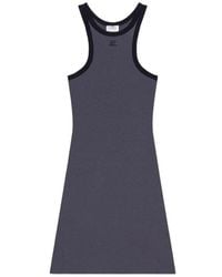 Courreges - Courrèges Racerback Sleeveless Mini Dress - Lyst