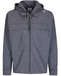 ROA - Aair Flowave Hooded Checked Jacket - Lyst