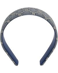 Celine - Jacquard Triomphe Headband - Lyst