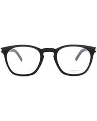 Saint Laurent - Eyewear Cat-Eye Frame Glasses - Lyst