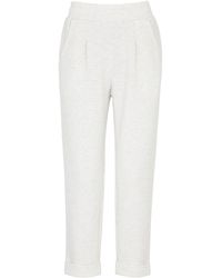 Varley - Elastic Waist Cropped Trousers - Lyst