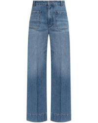 Victoria Beckham - Belt Loop Jeans - Lyst
