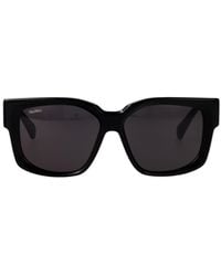 Max Mara - Square-Frame Sunglasses - Lyst