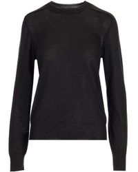 Bottega Veneta - Crew-Neck Knitted Jumper - Lyst