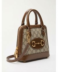Gucci - Horsebit 1955 Mini Top Handle Bag - Lyst