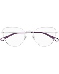 Chloé - Chloé Eyewear Cat-Eye Glasses - Lyst